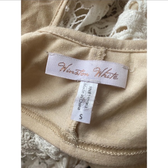 Winston white - white crochet crop top small - Picture 7 of 7